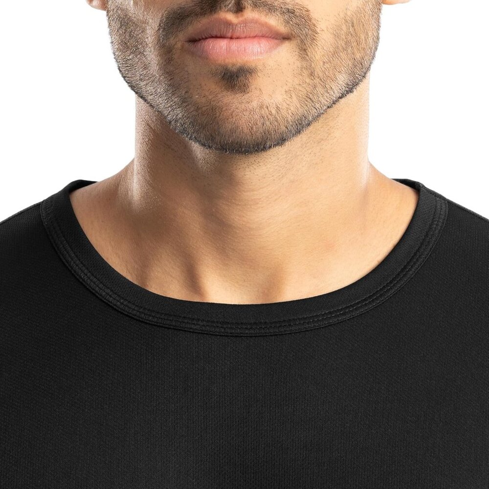 Mens Polyester Performance Baselayer Long Sleeve … - image 3